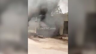 Video Shows The Moment A Suicide Bomber Blew Himself Up In Kara