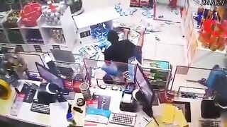 Would-be Thief Ends Up Beaten By Shop Assistant