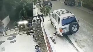 While Trying To Steal A Bike In The Dominican Republic, Wr