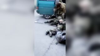 {Full Version} Russian Prisoner Of War Shot In Leg By Ukrainian Gun