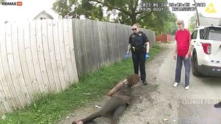 Columbus Police Deal With Woman In Zombie Mode