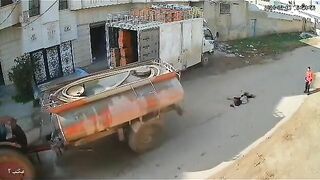 Crushed By Tractor