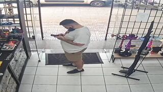 The Car Crashed Into The Store