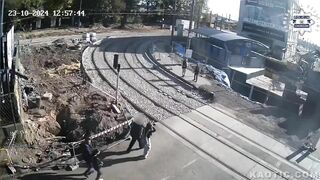 Polish Couple Accidentally Hit By Tram