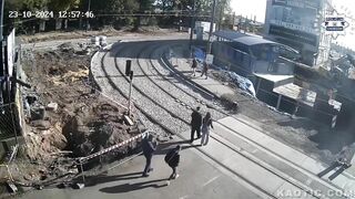 Polish Couple Accidentally Hit By Tram