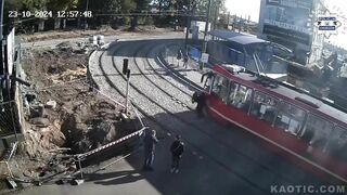 Polish Couple Accidentally Hit By Tram