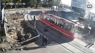 Polish Couple Accidentally Hit By Tram