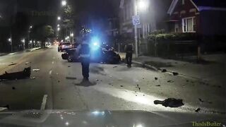 Deadly Car Chase In Chicago Destroys Building