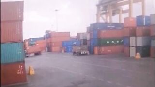 City Trucks Meet Port Trucks