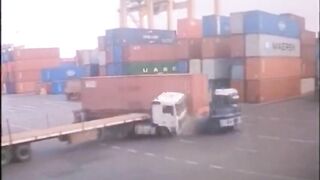 City Trucks Meet Port Trucks