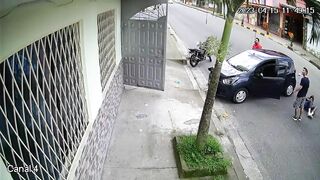 Cyclist Collided With Car