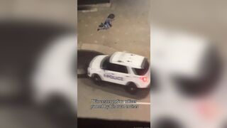 A Police Officer Was Trapped In His Own Car