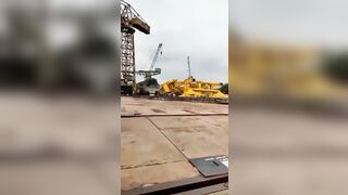 Crane Collapses During Testing