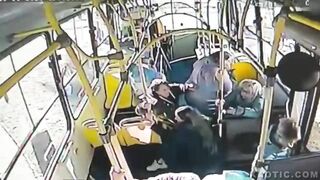 Lost-control Bus Crashes In Uruguay