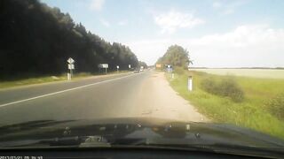 Nissan X Trail – Slow Motion Crash