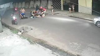 I Don't Know How Two Unsuspecting Motorcyclists Could Collide Head-on.