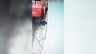 Unsuspecting Man Crushed By Excavator