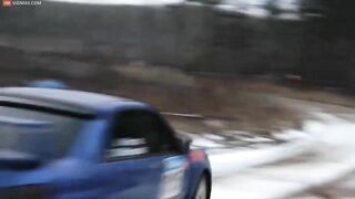 A Spectator Is Thrown Into The Air By A Rally Car