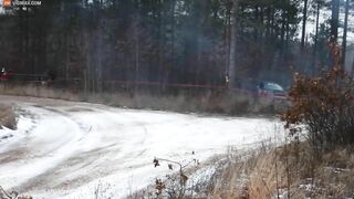 A Spectator Is Thrown Into The Air By A Rally Car