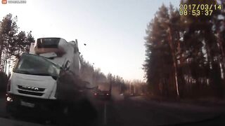Out-of-control Truck Hits Cameron