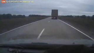 Overtaking In Poor Visibility Is Not A Good Idea
