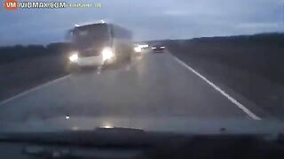 Overtaking In Poor Visibility Is Not A Good Idea