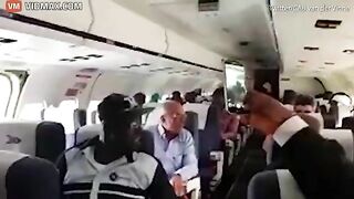 Emergency Door Falls Off During Landing, Causing Panic