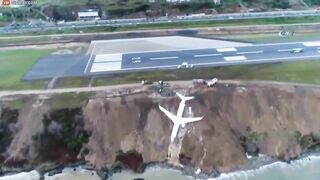 Pegasus Airlines Plane Skids Off Runway