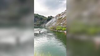 A Person Drowns While Unsuspecting People Watch.