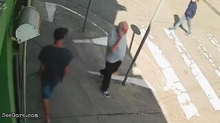 Mobile Phone Thief Hit By Bus
