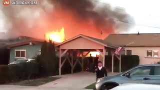 Plane Crashes Into House In Claremont, Killing Two Passengers