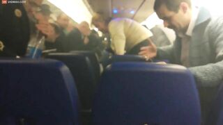 Airline Passengers Panic: Fire Breaks Out On Plane Full Of Passengers