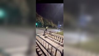 Policeman Was Run Over