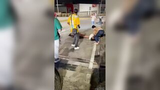 Pretty Girl And Her Husband Had A Motorcycle Accident