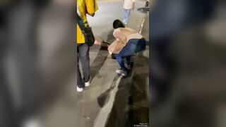 Pretty Girl And Her Husband Had A Motorcycle Accident