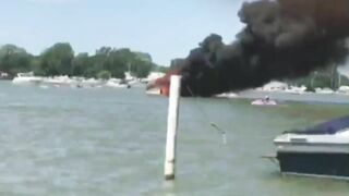 Quick Thinking Helps Avoid Disaster When Ship Catches Fire