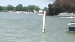 Quick Thinking Helps Avoid Disaster When Ship Catches Fire
