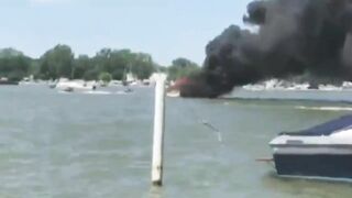 Quick Thinking Helps Avoid Disaster When Ship Catches Fire