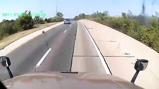 Reckless Driver Crashes Car After Changing Shirt While Driving