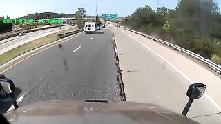 Reckless Driver Crashes Car After Changing Shirt While Driving