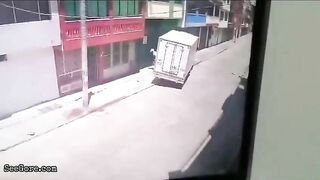 Robbers Trapped Under Truck