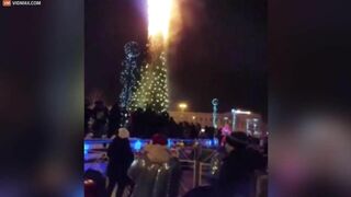 Russia's New Year's Eve Celebrations Reduced To Ashes