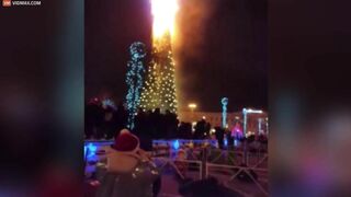 Russia's New Year's Eve Celebrations Reduced To Ashes