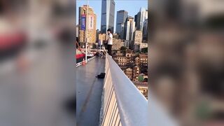 Young Man Ends It All By Graciously Falling Backwards