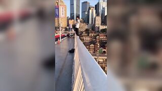 Young Man Ends It All By Graciously Falling Backwards