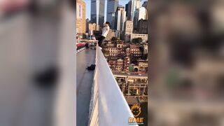 Young Man Ends It All By Graciously Falling Backwards