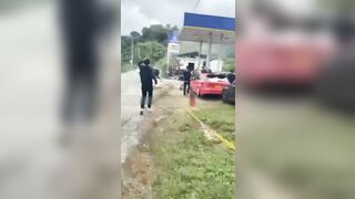 Young female street racing fan died when race car ran over