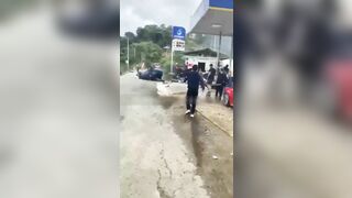 Young female street racing fan died when race car ran over