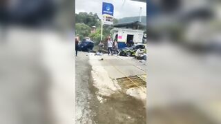 Young female street racing fan died when race car ran over