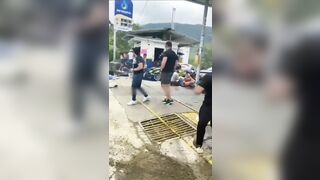 Young female street racing fan died when race car ran over